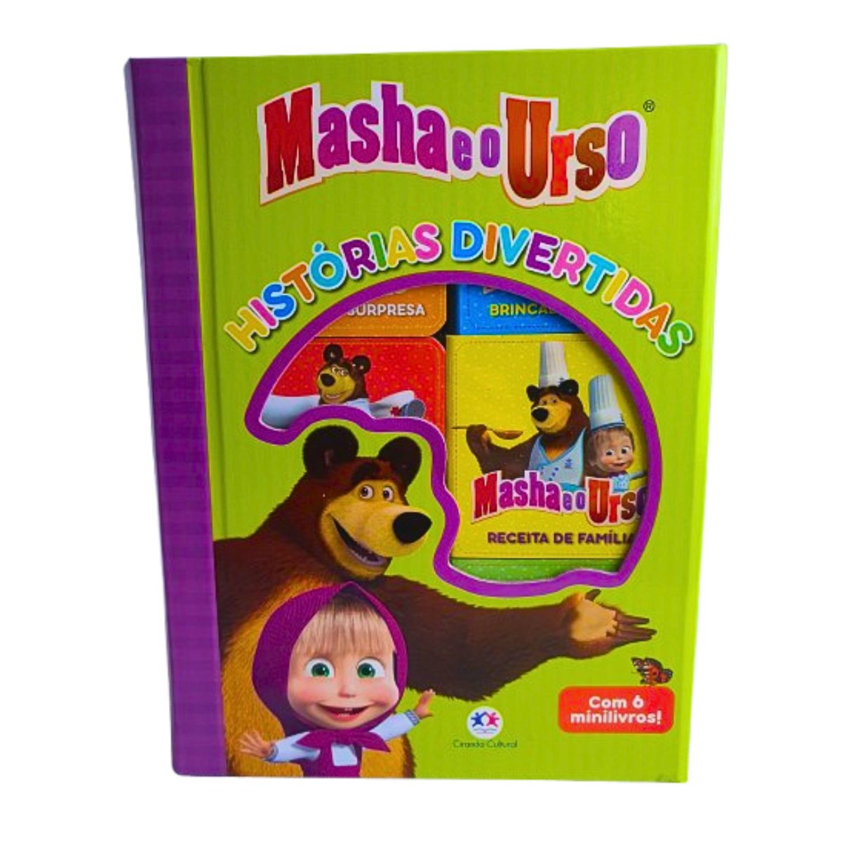 Livros Box Com 6 Minilivros Masha E O Urso - Histórias Divertidas - Ciranda Cultural Livros Box Com 6 Minilivros Masha E O Urso - Histórias Divertidas - Ciranda Cultural